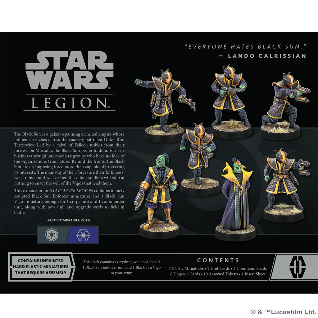 Star Wars : Legion - Black Sun Enforcers Unit Expansion